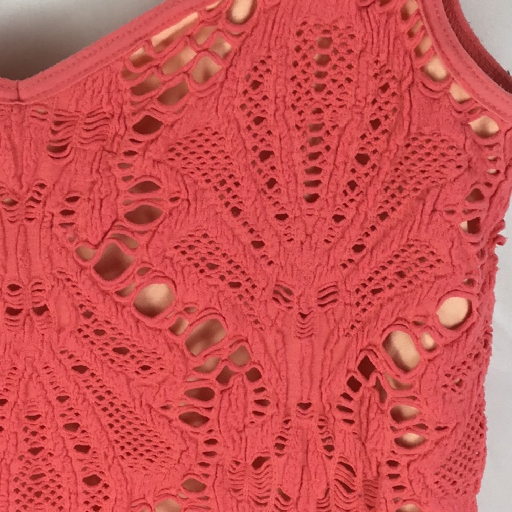 FREE PEOPLE INTIMATELY Pink Spandex Lace Dress - Picture 8 of 12